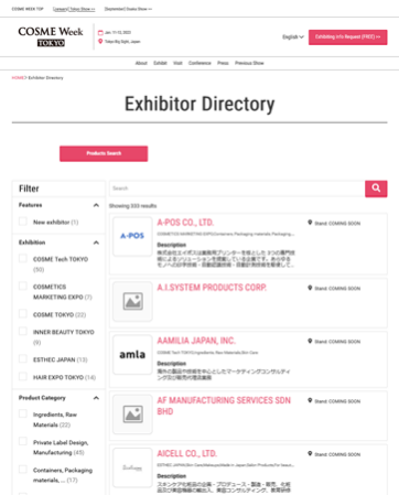 Exhibitor Directory